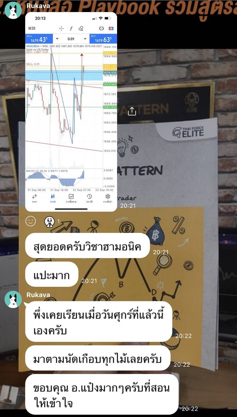 ข้อความขอบคุณจากผู้อ่านตำรา AOH — แชทจริง