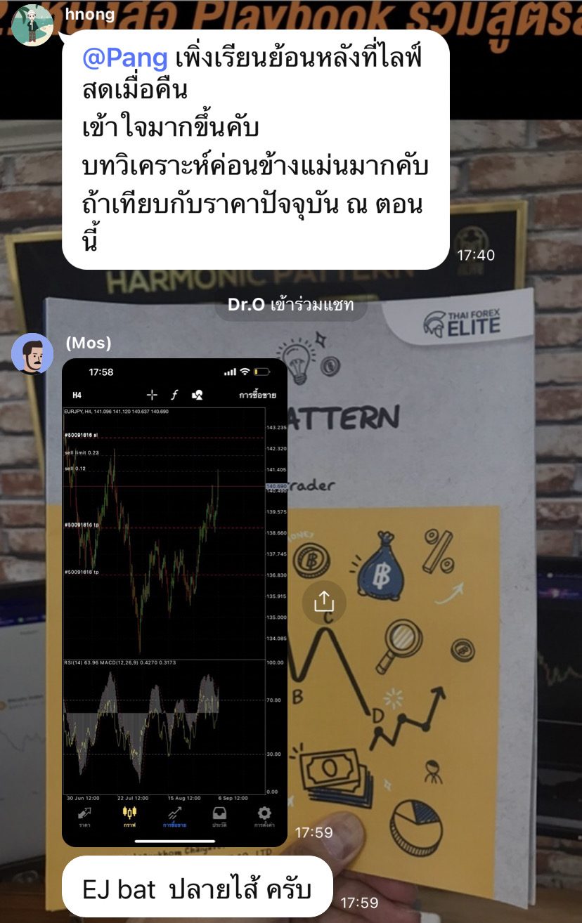 ข้อความขอบคุณจากผู้อ่านตำรา AOH — แชทจริง